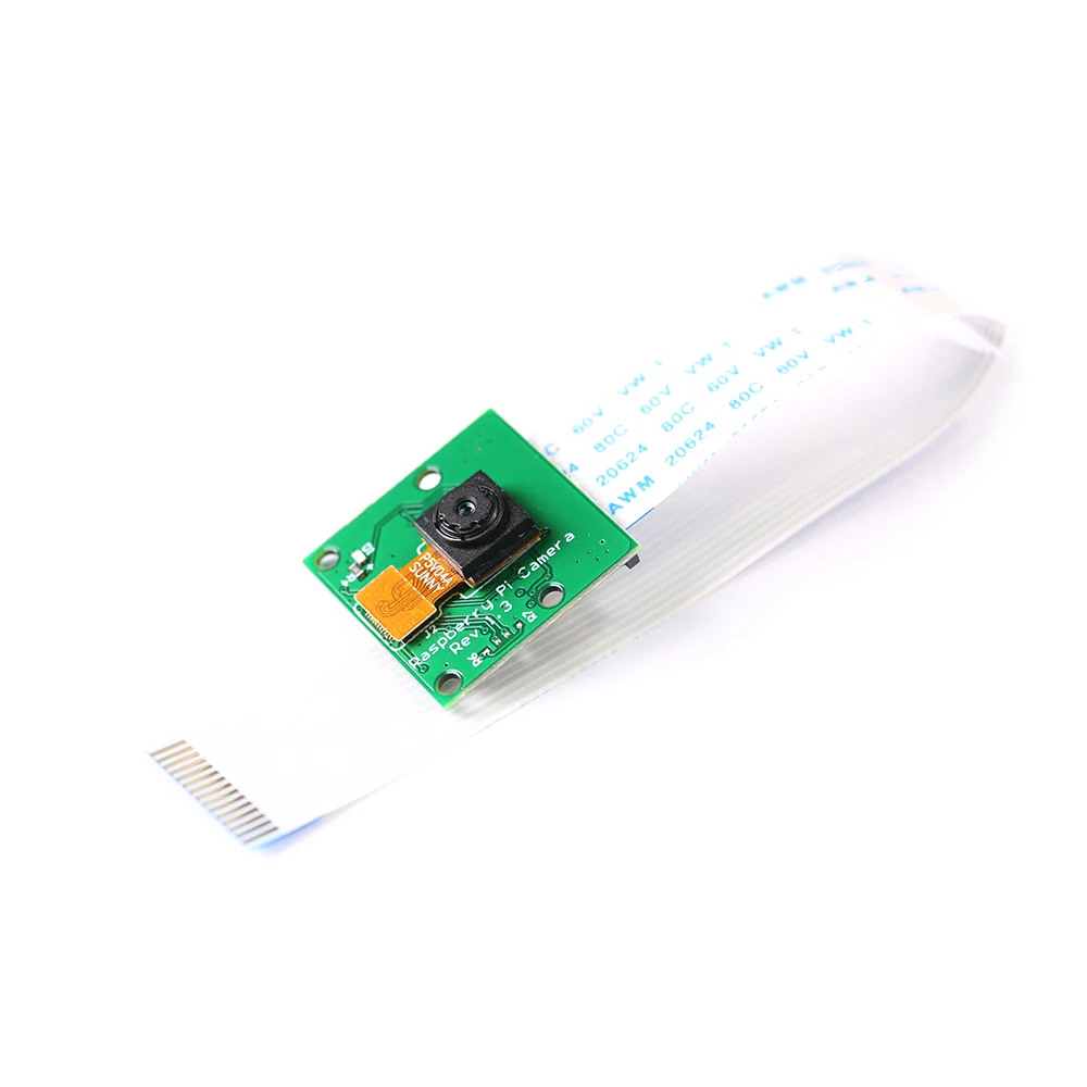Cámara Raspberry Pi 4, módulo de cámara de 5MP, Webcam OV5647 + 15cm FFC, compatible con Raspberry Pi 4 Modelo B / 3B + / 3B