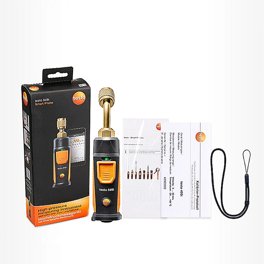 Digital Manifold Pressure Gauge Refrigeration Vacuum Pressure Manifold Tester Meter HVAC Temperature Tester Valve Tool Kit