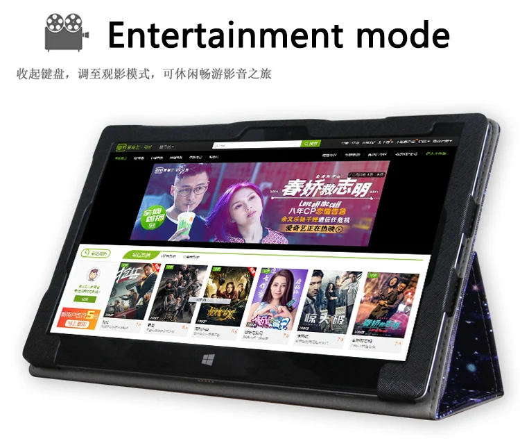 Capa de suporte com alça para tablet, de alta qualidade, para jumper ezpad pro 8, protetor de teclado + presente, 11.6 polegadas