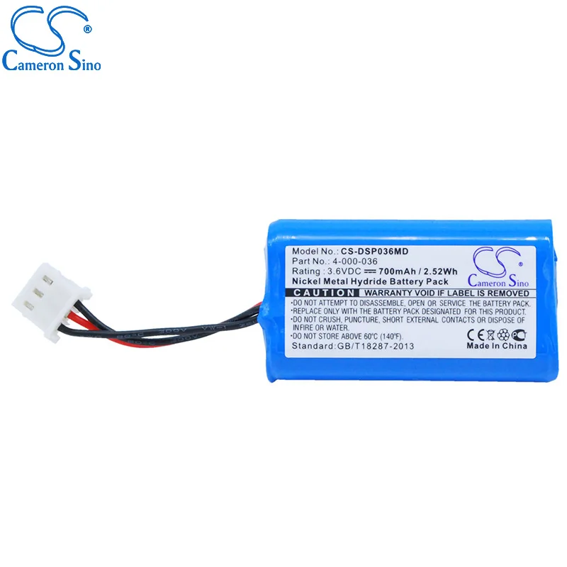 CameronSino Pin Cho Drummond Khoa Học Di Động Pipet-Viện Trợ XL Phù Hợp 4-000-036 Y Tế Thay Thế Pin 700MAh/2.52Wh 3.60V