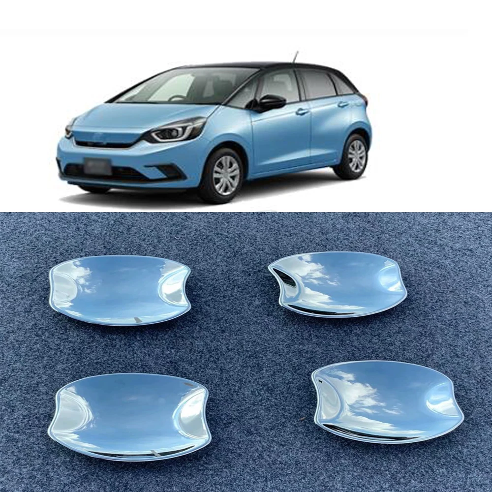 

For Honda Fit/Jazz GR 2020 2021 Car Accessories Car Door Handle Bowl Cover Cap Sticker Molding Garnish Styling