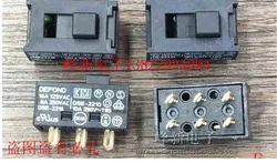 2Pcs DSE-2210 2216ฮ่องกงสลับ2 Gears 6ฟุตคู่แถว16A เลื่อนสวิทช์สองเกียร์