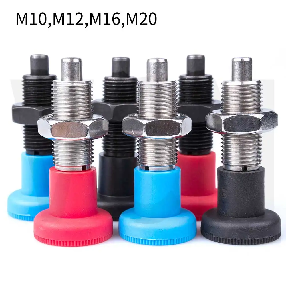 Index Plungers,VCN219 Spring Plungers ,Spring Pin,return type ,Spring Screw Lock Pin M10 M12 M16 M20 FAST SHIPPING