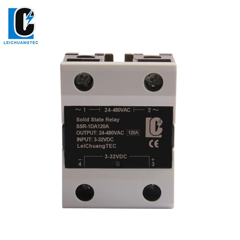 SSR  DC TO AC  AC To AC DC To DC Single Phase Solid State Relay 10A 25A 40A 60A 80A 100A 120A 180DD 240DD