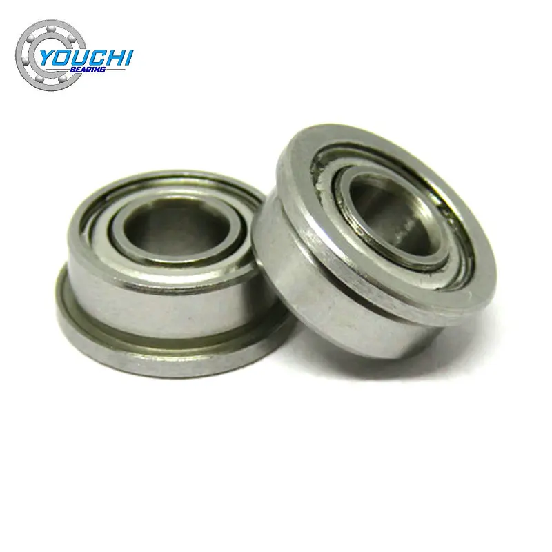 10pcs MF83ZZ Flange Bearing 3x8x3 Miniature Flanged Bearing F619/3 ZZ  3*8*3  ABEC-5 Metal Shielded Bearing