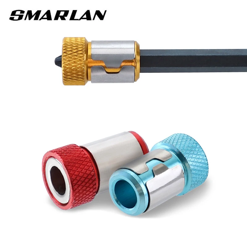 Magnetic Bit Holder Alloy Electric Magnetic Ring Screwdriver Bit Anti-Corrosion Strong Magnetizer for Phillip Drill Bit Magnetic