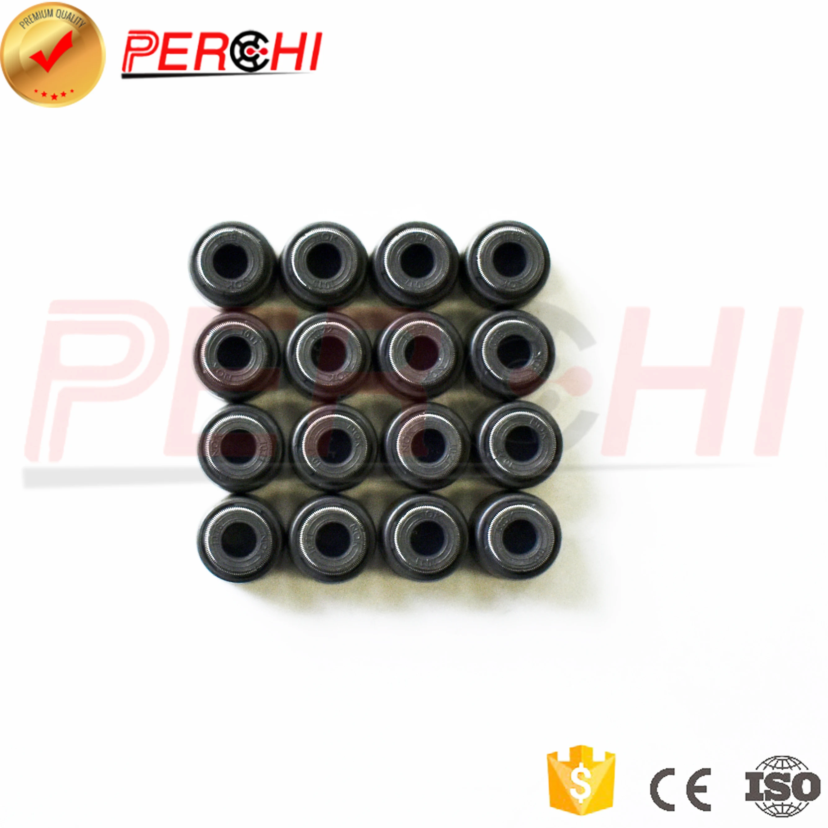 16PCS Engine Valve Stem Oil Seal for QR25 T30 13207-84A00 X-Trail SUV (T30) 2001/01-2013/12