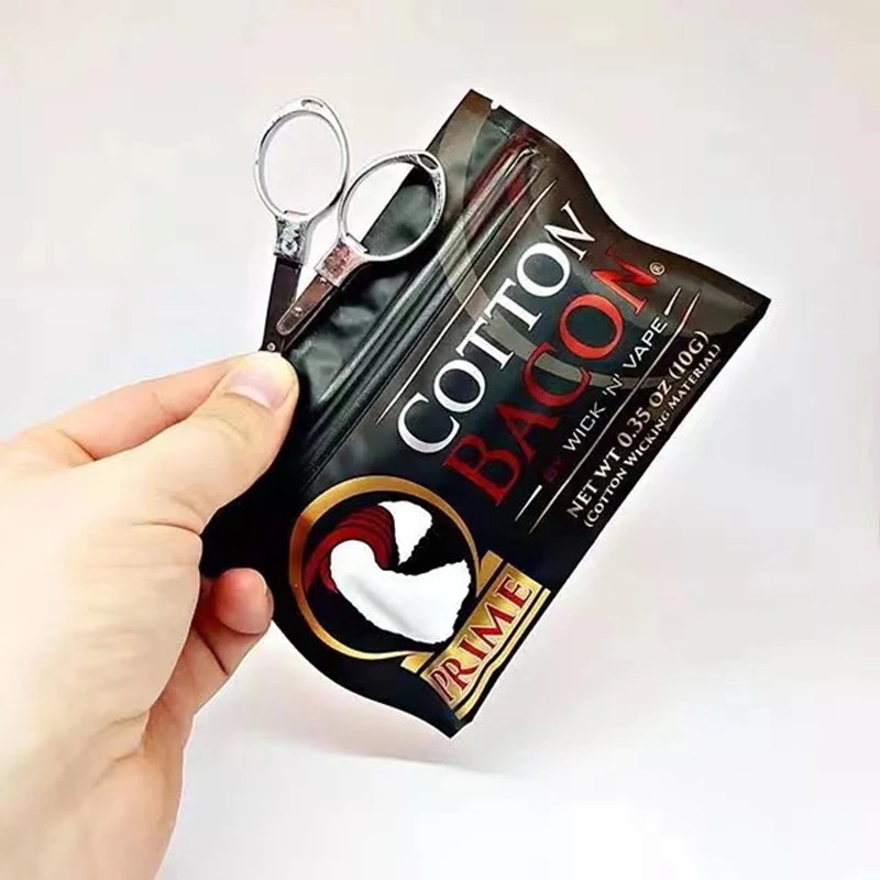 Sharevape Cotton Thịt Xông Khói Thuốc Lá Điện Tử Vàng Phiên Bản Phù Hợp Cho RDA RTA Atomizer Xe Tăng Đầu Đốt Vape Ecig Phụ Kiện