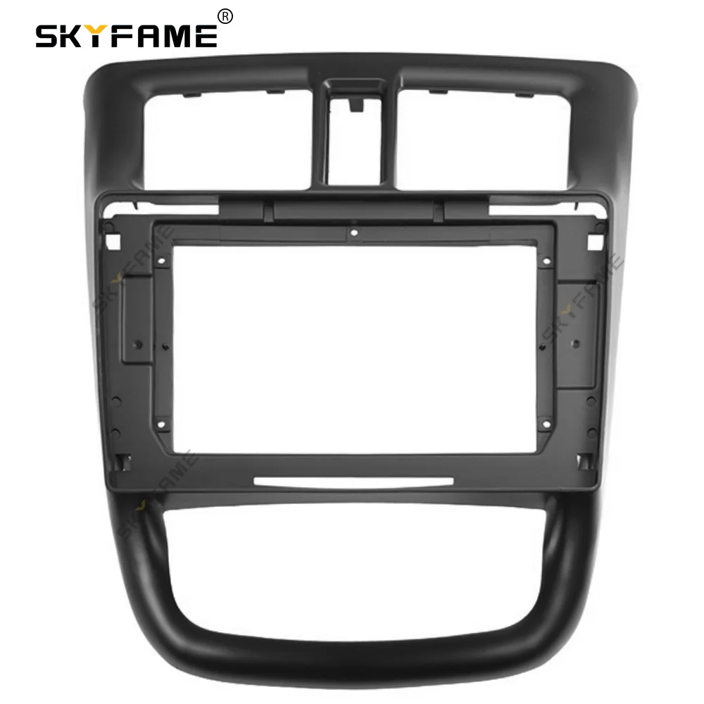 SKYFAME 자동차 프레임 키트 SGVMW Wuling Rongguang V 2015-2017 용 Fascia 패널 Android Big Screen Radio Audio Fadcias