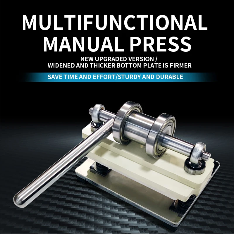 Imagem -04 - Pequeno Manual Morrer Máquina de Corte Máquina de Carimbo de Couro Pequeno Manual de Blanking Máquina de Corte de Carimbo de Couro Novo