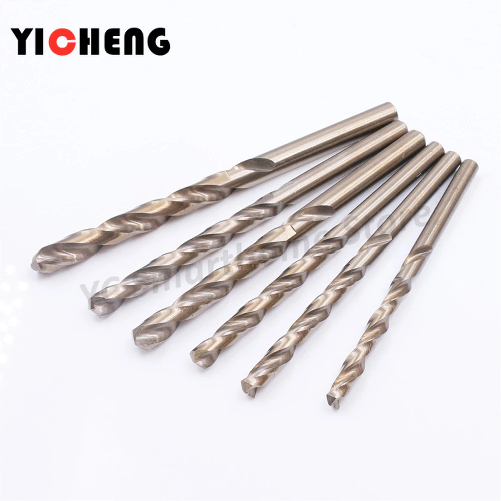 HSS-CO 13-Piece Set of Cobalt-Containing Twist Drill Set Boxed Metal Wood Plastic Drilling Tools