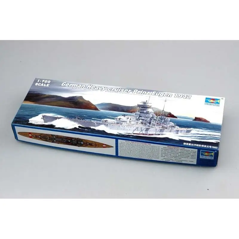 

Trumpeter 05766 1/700 German cruiser Prinz Eugen 1942 - Scale Model Kit