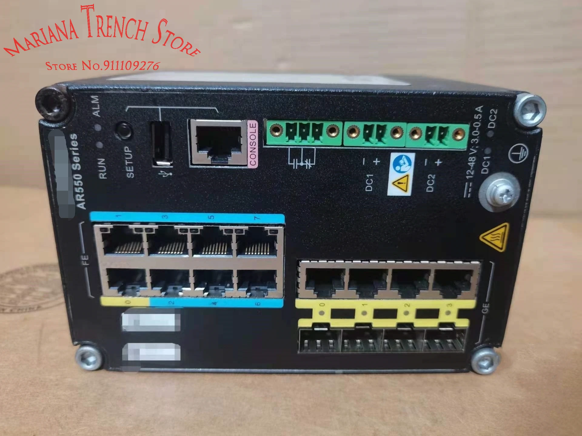 

AR550-8FE-D-H for HUAWEI AR550 Series Industrial Switching Router IOT Gateway Designed for Harsh Environments