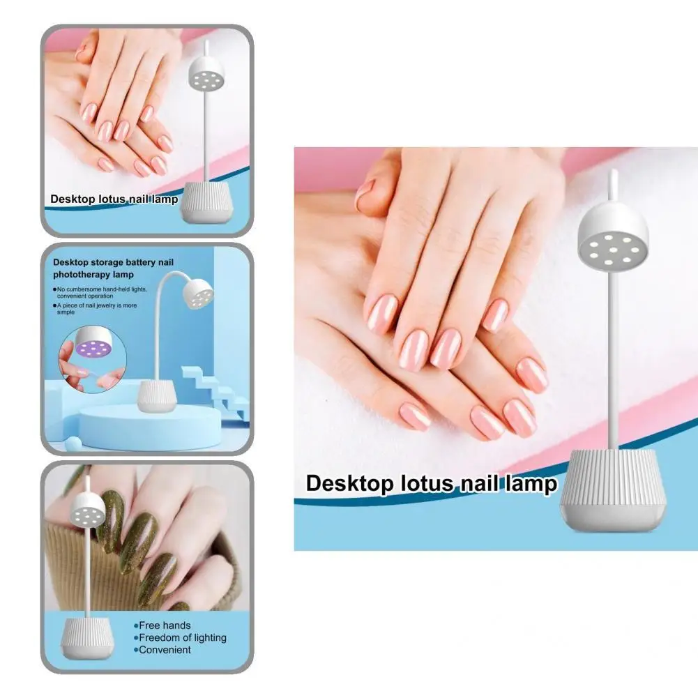 Useful UV Gel Varnish Nail Lamp Nail Light Plastic  Strong Versatility