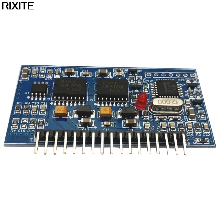 DC-DC DC-AC موجة جيبية نقية العاكس مولد SPWM دفعة لوحة للقيادة EGS002 "EG8010 + IR2110" نموذج مشغل + LCD