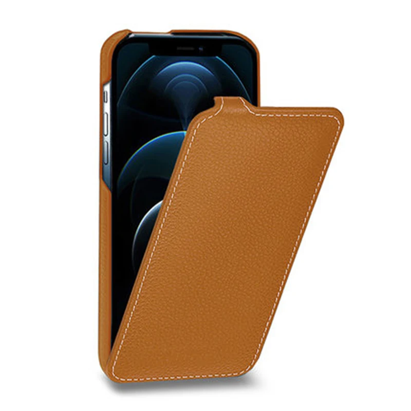 2024 New Genuine Leather Case for iPhone 16 Carcasa Flip Phone Cover for iPhone 16 Pro Max Funda Skin for iPhone 14/15 Pro Bag