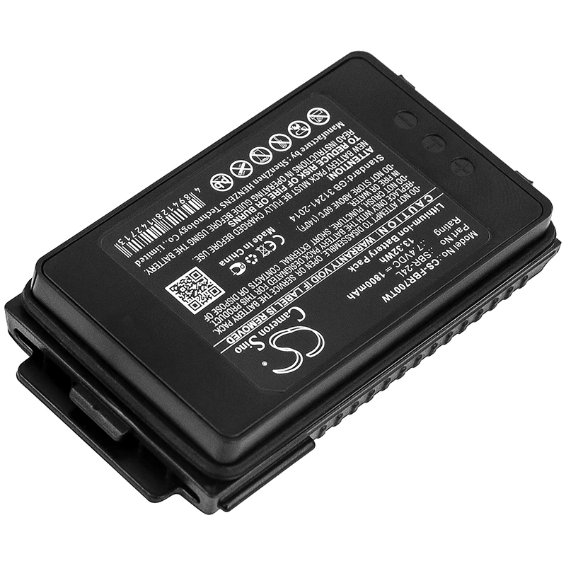 Replacement Battery for YAESU  FT-70D, FT-70DR, FT-70DS SBR-24L 7.4V/mA