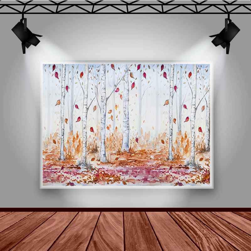 Mocsicka outono fotografia fundo crepúsculo floresta decídua decoração adereços criança retrato foto pano de fundo estúdio