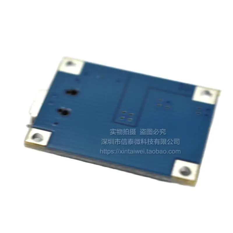 TP4056 1A Lithium battery dedicated charging board, charging module, electric MICRO interface, microphone USB