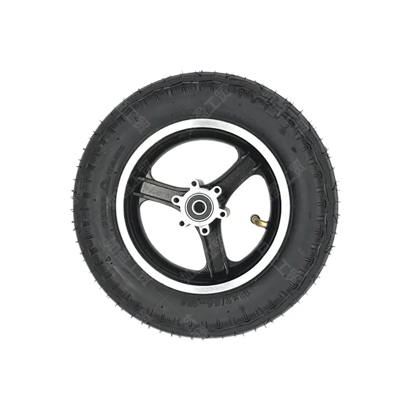 10 Inch Electric Scooter Tire Accessories Chaoyang 10x2 (54-152) Inflatable Inner and Outer  with 6-hole Hub