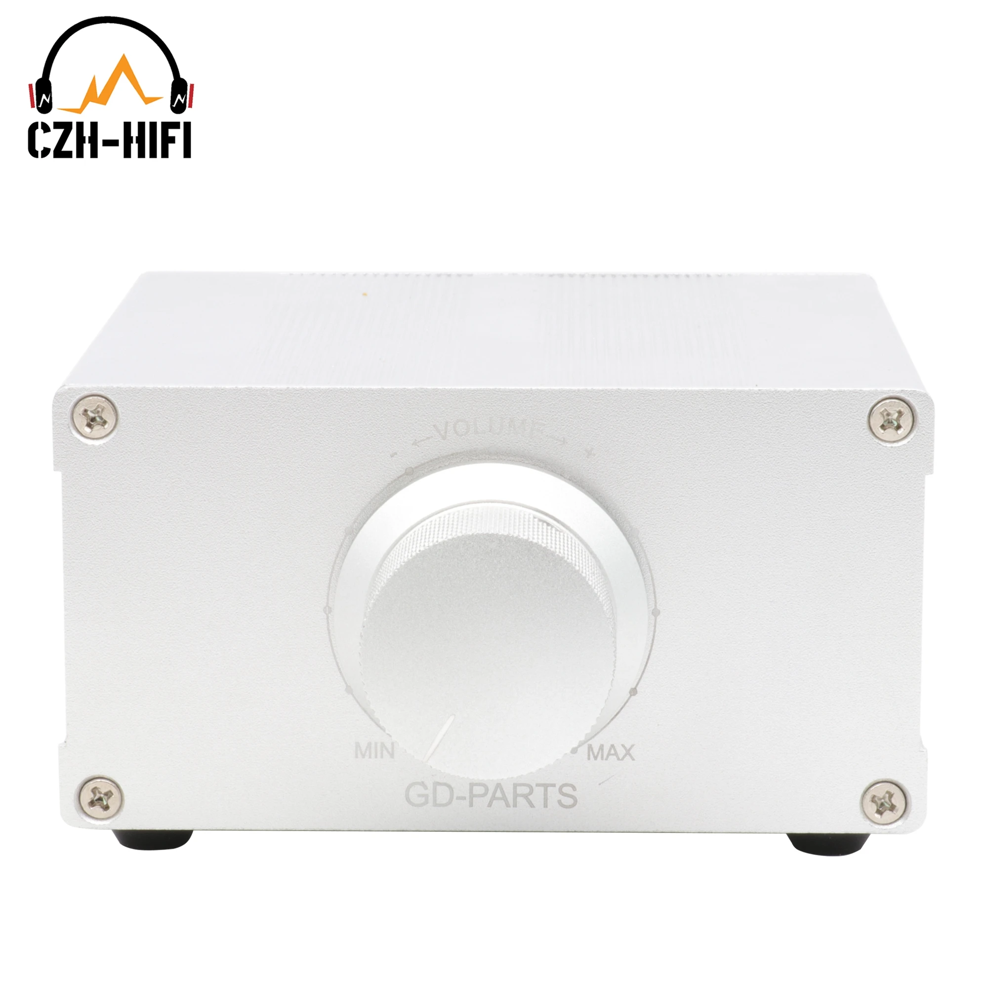 Imagem -03 - Conjunto Caixa de Controle Volume Estéreo Volbox Potenciômetro Atenuador Case para Áudio Amplificador Alto-falante Dac cd Player Pré-amplificador Diy 1