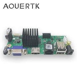 AOUERTK 4M/5MP 9CH P2P H.265+ IP Video Recorder CCTV Face Detection NVR Main Board ONVIF Surveillance Network NVR Motherboard