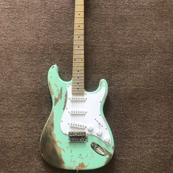 Hot Sale Electric Guitar,Maple Fingerboard,Super Relic,High Quality,Free Shipping