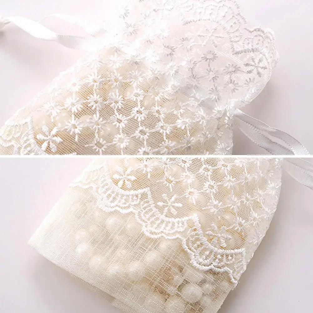 Tasche a pacchetto sacchetti di caramelle sacchetti di filato di perle sacchetti di gioielli anello orecchini a bottone braccialetto collana sacchetto di immagazzinaggio scatola di caramelle di nozze