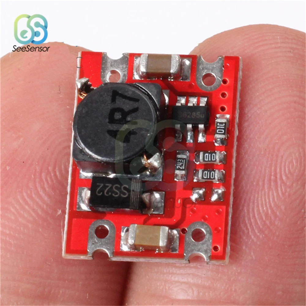 DC-DC 2V-5V ถึง5V Step Up Boost โมดูลแรงดันไฟฟ้า Converter Board 2A คงที่สำหรับแห้งแบตเตอรี่ลิเธียมบอร์ด