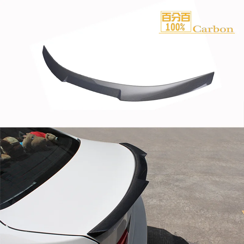 

Real Carbon Fiber Rear Spoiler M4 style For BMW 3 Series G20 Trunk Lip Car Wing