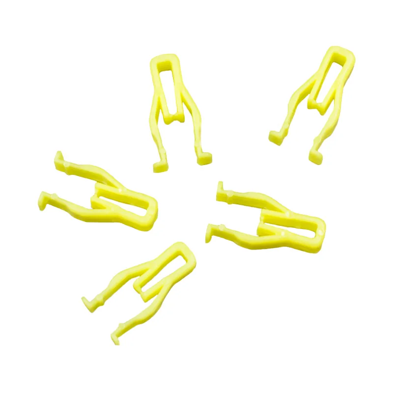 30PCS Auto Instrument U-type snaps Car audio CD DVD navigation panel buckle center console dashboard yellow plastic clip