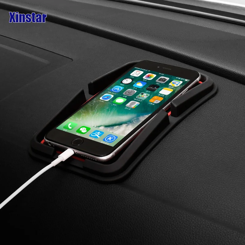 Car storage Car Phone No Slip Pad For Fiat 500 500L 500X 500C