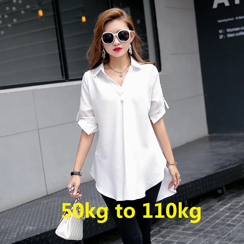 Plus size Blouse Women Chiffon Shirts Long Sleeve Women Blouses Loose Casual Tops Fashion Woman Blouses 2021 New Free Shipping