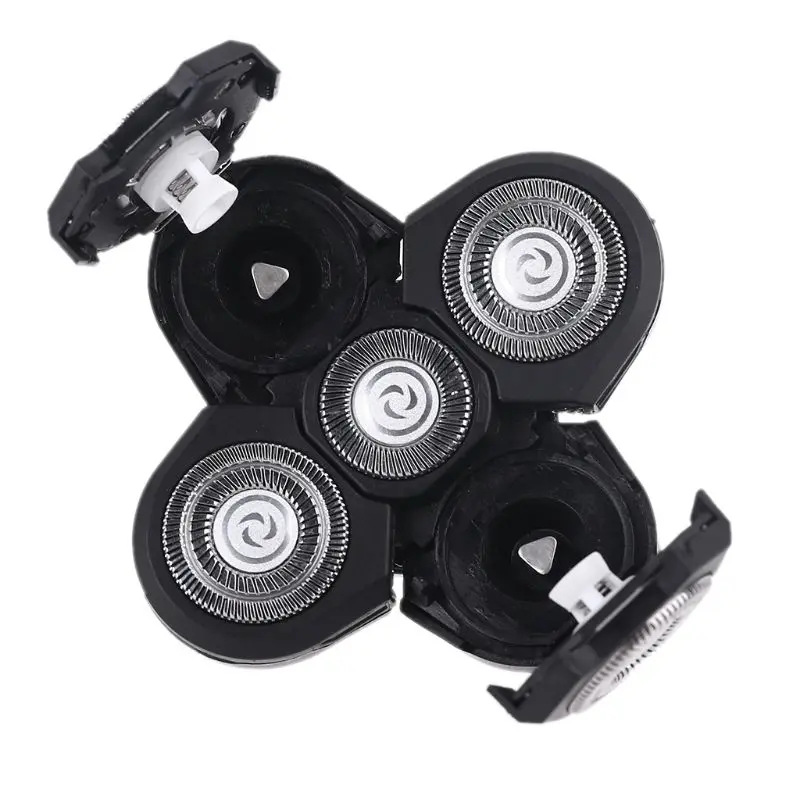 Repuesto de 5 cabezales de afeitado, cuchilla de afeitar 5D para hombres, Kit de afeitadoras eléctricas, envío directo