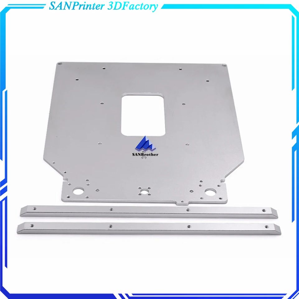 

UM2+ 2 UM2 Z Table Base Plate platform bracket supporting aluminum heated hot bed plate 3D printer parts