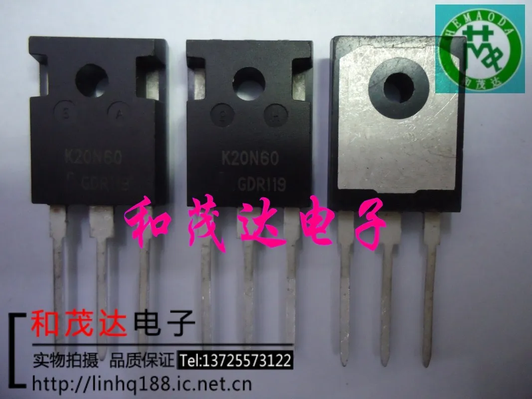 Original New 4PCS/ SKW20N60 K20N60 TO-247 IGBT 600V20A TO247