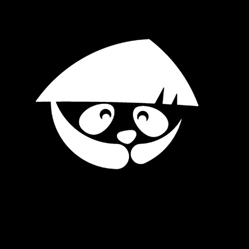 Beautiful Cute Panda Car Stickers Waterproof Sunscreen Bumper Boot Decals PVC 15cm X 15cm