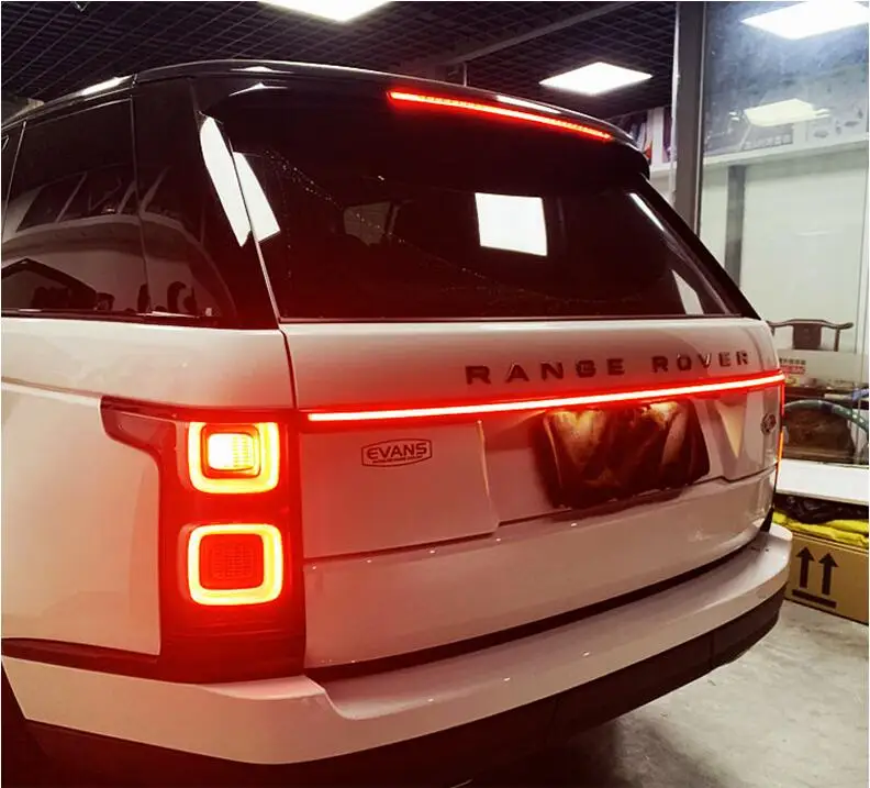 LED Through trunk Tail For Land Range Rover Vogue 2013-2022 Rear Lamp Streamer Through LED Turn Signal Width Light