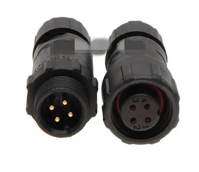 M14 4 Pin ถึง 8 Pin IP68 ทนทานกันน้ํา Connector Adapter docking และแผง Mount ขั้วต่อสายไฟปลั๊ก