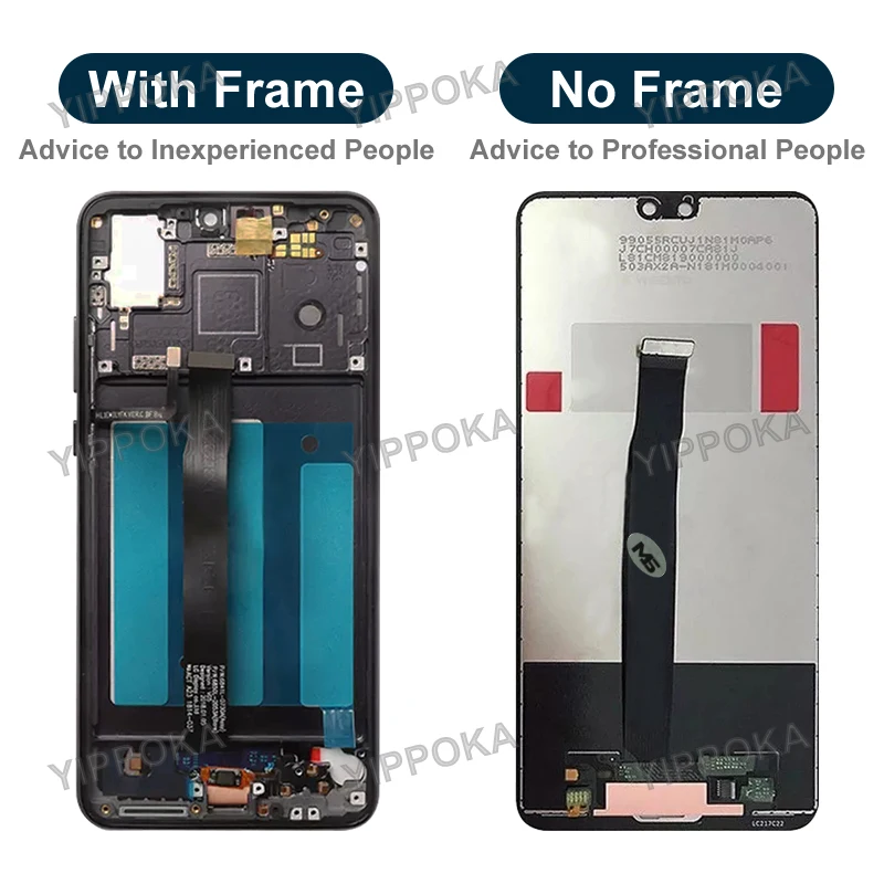 For Huawei P20 EML-L29C EML-L09C EML-AL00 LCD Display Touch Screen Digitizer Replacement For P20 Display LCD Assembly Screen