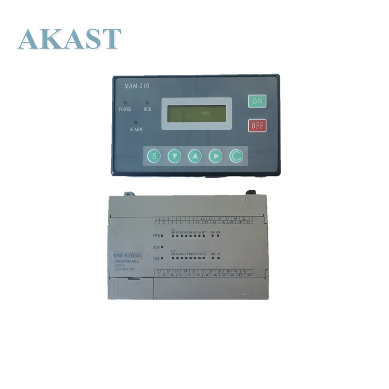 

MAM210(B)+MAM-KY06S(B)-40A/100A/200A/400A With Transformer CT1/CT2 PLC Controller Panel for Screw Air Compressor