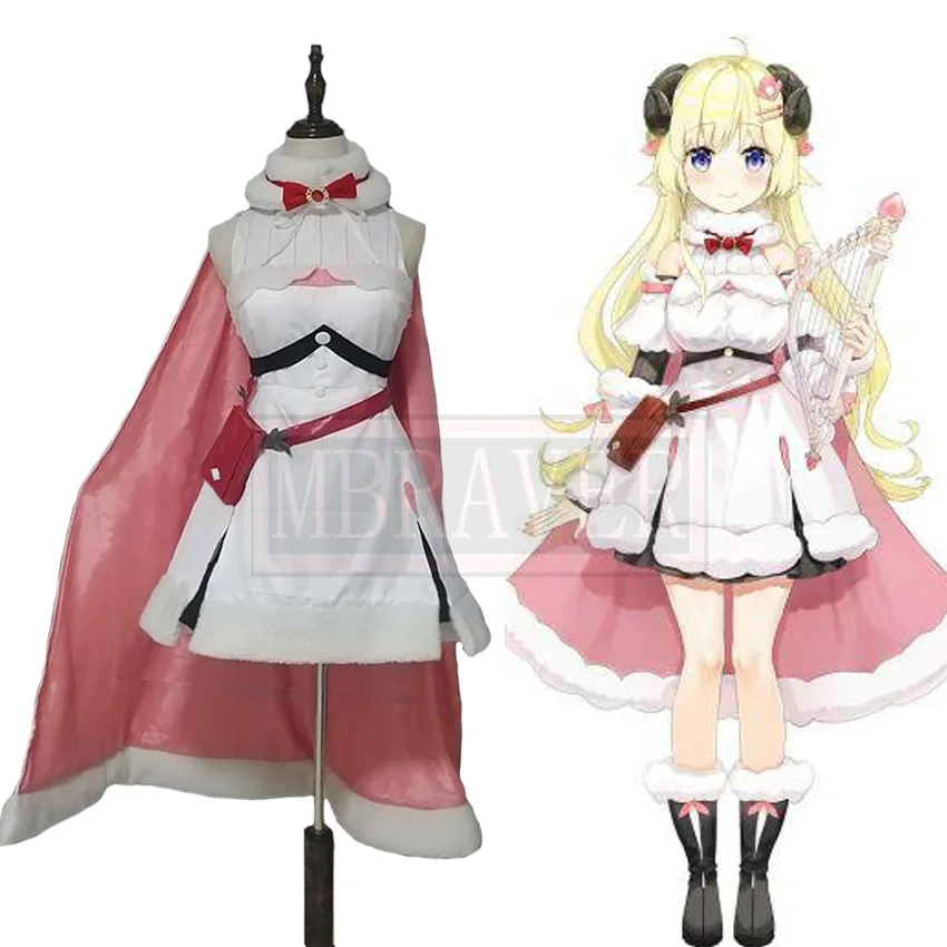 

Anime VTuber Hololive Tsunomaki Watame Cosplay Battle Suit Uniform Costume Role Play Outfit for Halloween Carnival Fancy Party