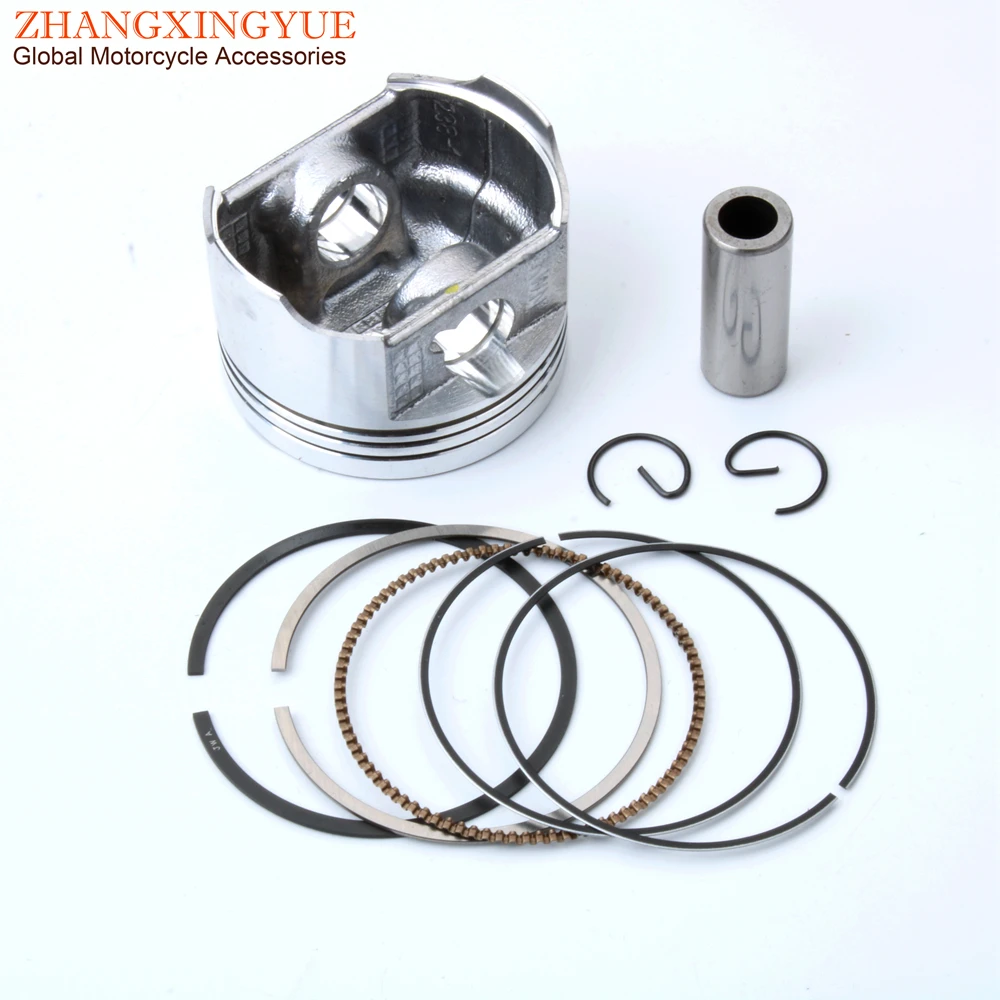 Scooter Pcx 125cc Piston Kit For Honda Lead Ww Pcx125 Click Vario 125i Nss Forza 125 13101-KWN-902 13011KWN900 52.4mm 13mm 4T