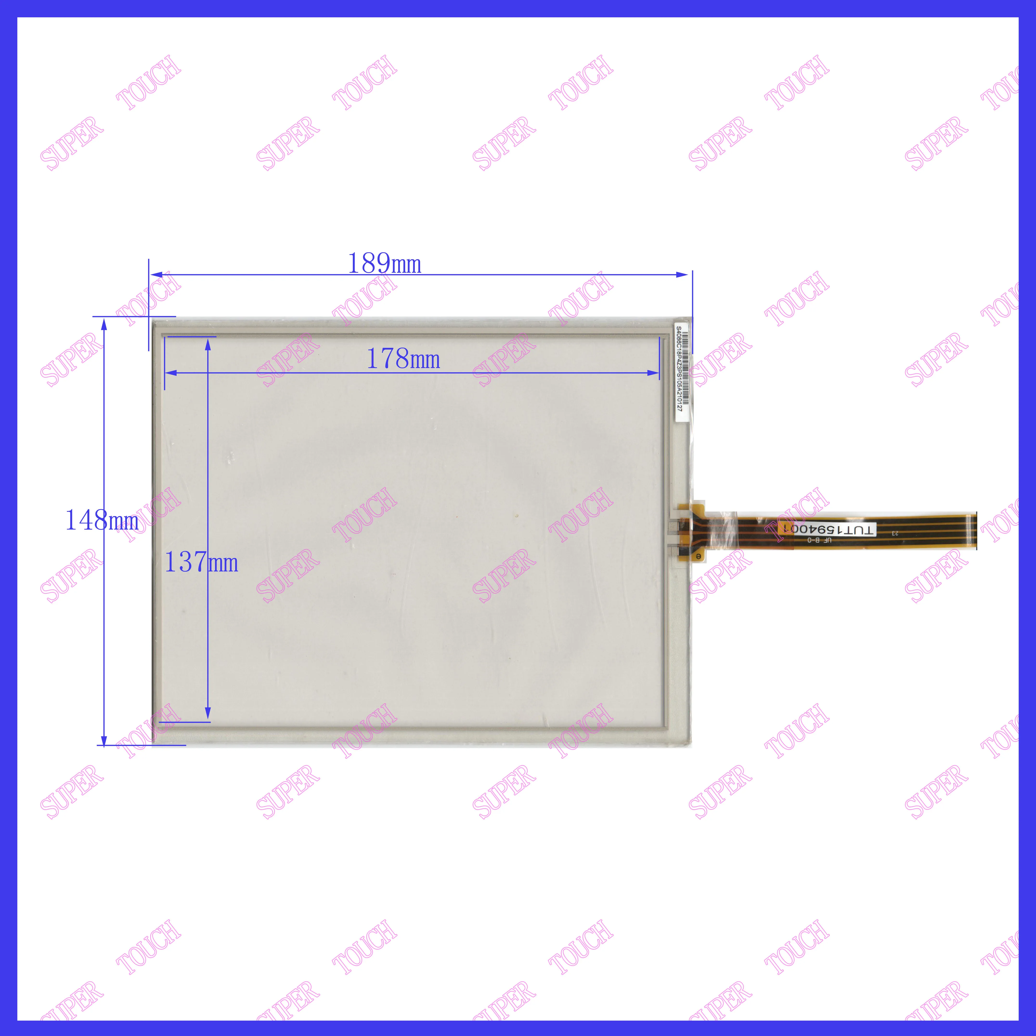 original new 8.4 inch 4-wire resistance screen CNC screen 189 * 148 universal screen