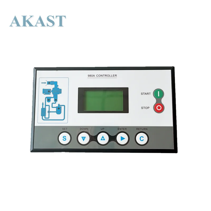 

MAM980(B)(V) 200A/400A Replacement of PLC Controller Panel Eletronic for Screw Air Compressor Control