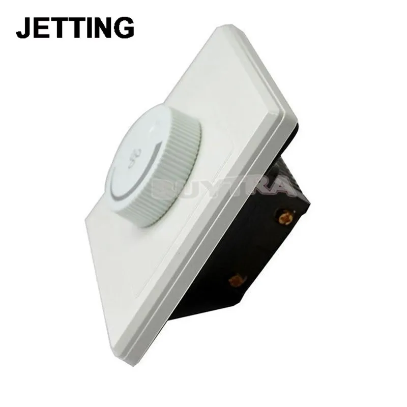 AC 220V Dimmer Light Switch Adjustment Lighting Control Ceiling Fan Speed Control Switch Wall Button Dimmer Switch