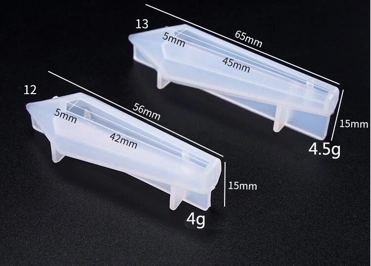 Quartz Shard Crystal Silicone Mold Point Mould Epoxy Resin UV Resin Craft Supplies UV Resin Epoxy Mold DIY Jewelry Pendant