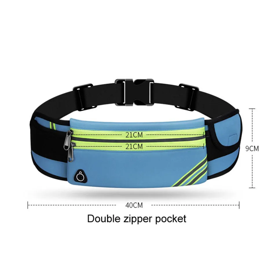 High-Quality Outdoor Sports Cycling Mobile Phone Storage Pockets Concealed Long-Distance Running And Hiking Belt Pockets