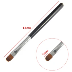 1 Piece Nail Art Black Handle Pattern Painting Brush Acrylic UV Gel Extension Coating Drawing Pen DIY Manicure Tool Nail Brush