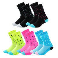 3 pairs Professional Cycling socks Nylon Breathable Sports Socks for Man Woman Cycling Running Basketball Football Outdoor Sport